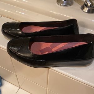 Fitflop Patton leather platform ballet shoe